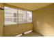 Enclosed patio provides a private outdoor space, offering views of the surrounding neighborhood at 1550 Jamielinn Ln # 102, Las Vegas, NV 89110