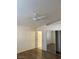 Bright bedroom features ceiling fan and mirrored closet doors, offers ample space at 2050 N Los Feliz St # 114, Las Vegas, NV 89156