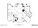 Second floor plan featuring a generous primary bedroom with walk-in closets and connected bathrooms at 22 Anthem Pointe Ct, Henderson, NV 89052