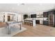 Entertaining space features a bar, kitchenette with barstool seating, and pool table at 22 Anthem Pointe Ct, Henderson, NV 89052