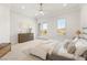 Spacious main bedroom with balcony access and natural light at 22 Anthem Pointe Ct, Henderson, NV 89052