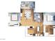 Spacious floor plan showcasing the layout, bedrooms, kitchen, and living spaces at 2325 Windmill Pkwy # 1124, Henderson, NV 89074