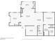 Detailed floor plan showcasing the layout of the apartment with room dimensions at 2325 Windmill Pkwy # 1124, Henderson, NV 89074