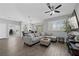 Bright and airy living room with a dining area, comfortable seating, and ample natural light, perfect for entertaining at 2325 Windmill Pkwy # 1124, Henderson, NV 89074