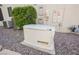 View of backup power generator in backyard at 3004 Canton Hills St, Henderson, NV 89052