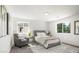 Serene bedroom featuring neutral colors, ample natural light, and comfortable furnishings at 3915 Wesvan Ct, Las Vegas, NV 89121