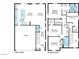 Detailed floor plan showcasing the layout of both floors of the house at 3915 Wesvan Ct, Las Vegas, NV 89121