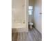 Bathroom featuring a combined tub and shower at 4356 Pittsfield St, Las Vegas, NV 89115