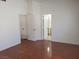 This bedroom has wood floors, neutral walls, and access to the bathroom and closet at 4356 Pittsfield St, Las Vegas, NV 89115