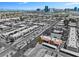 Panoramic view of residential buildings in muted shades in the Vegas Valley at 5185 Indian River Dr # 229, Las Vegas, NV 89103