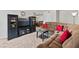 Comfortable living room featuring plush seating, stylish decor, and ample natural light at 5185 Indian River Dr # 229, Las Vegas, NV 89103