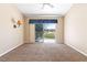 Bedroom with an outdoor view of the green golf course and mountain view at 5329 La Patera Ln, Las Vegas, NV 89149
