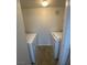 Functional laundry room with standard washer and dryer hookups for convenient clothes care at 555 E Silverado Ranch Blvd # 1069, Las Vegas, NV 89183