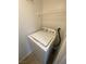 Close up of a washing machine featuring easy-to-use controls and a top-loading design at 555 E Silverado Ranch Blvd # 1069, Las Vegas, NV 89183