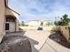 Spacious backyard featuring potential for landscaping and outdoor living at 5720 Ruby Creek Dr, Las Vegas, NV 89142