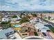 Overhead view of a home with a pool and solar panels in a residential neighborhood, showcasing the property's features and location at 7604 Charles Conrad Cir, Las Vegas, NV 89145