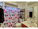 This bathroom has a sink, toilet, and shower at 8022 Severn Valley St, Las Vegas, NV 89139