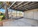 Covered patio and gravel landscaping in a tranquil backyard at 804 S Mallard St, Las Vegas, NV 89107
