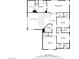 Detailed floor plan of the second level with bedrooms, bathrooms, laundry, and walk-in closets at 8321 Gorsky Ave, Las Vegas, NV 89131