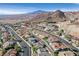Upscale neighborhood with well-manicured lawns, private pools, and stunning mountain and desert scenery at 904 Rhyolite Ter, Henderson, NV 89011