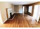 Spacious living room with hardwood floors, fireplace, and natural light at 10 E Bonanza Rd, Las Vegas, NV 89101