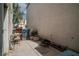 Backyard patio with a grill at 10049 Fragile Fields St, Las Vegas, NV 89183