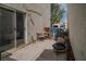Backyard patio with a grill and outdoor furniture at 10049 Fragile Fields St, Las Vegas, NV 89183