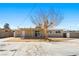 Backyard featuring a large concrete area and block wall at 1020 Baker Ave, Las Vegas, NV 89108