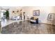 Spacious living room with tile flooring, ample natural light, and designer furnishings at 1259 N Hollywood Blvd, Las Vegas, NV 89110