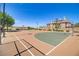 Outdoor basketball court with well-kept surface and hoops, ideal for sports enthusiasts at 1272 Olivia Pkwy, Henderson, NV 89011