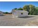 A modern, well-maintained outbuilding features clean lines and ample space under a bright, sunny sky at 1450 Fern St, Pahrump, NV 89060