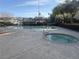 Relaxing community pool and spa area with ample space for lounging at 1455 E Katie Ave # L23, Las Vegas, NV 89119