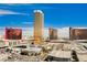 Stunning aerial view of a luxury community in Las Vegas, showcasing the cityscape and iconic buildings at 2000 N Fashion Show Dr # 4200, Las Vegas, NV 89109