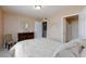 Bright bedroom with a queen size bed and stylish decor at 2120 Ramrod Ave # 513, Henderson, NV 89014