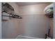 Spacious walk-in closet with shelving and rod at 2120 Ramrod Ave # 513, Henderson, NV 89014