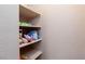 Organized pantry with multiple shelves for ample storage of food items at 2120 Ramrod Ave # 513, Henderson, NV 89014