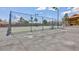 A well-maintained and fenced tennis court provides residents with a great recreational amenity at 2120 Ramrod Ave # 513, Henderson, NV 89014