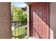 Door to unit overlooks grassy area at 2750 S Durango Dr # 2061, Las Vegas, NV 89117
