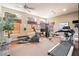 Well-equipped fitness center featuring modern exercise machines and ample natural light at 2750 S Durango Dr # 2061, Las Vegas, NV 89117