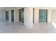Expansive outdoor terrace featuring marble flooring and views of the city skyline at 2877 Paradise Rd # 1806, Las Vegas, NV 89109