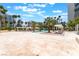 Upscale pool area with shade structures and luxury resort-style amenities, creating a tranquil escape at 2877 Paradise Rd # 1806, Las Vegas, NV 89109