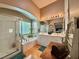 Bright bathroom with a walk-in shower, soaking tub, and dual sinks at 2986 Matese Dr, Henderson, NV 89052