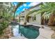 Backyard with private pool and spa at 3217 Palladio Ave, North Las Vegas, NV 89031