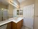 Bathroom features a stand-up shower and large vanity at 3567 Cottage Stream Ct, Laughlin, NV 89029