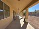 Enjoy outdoor living on this covered patio, great for entertaining or relaxing at 3567 Cottage Stream Ct, Laughlin, NV 89029