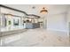 Expansive open floor plan featuring the kitchen and living area at 4504 Dunlap Crossing St, Las Vegas, NV 89129