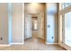Hallway with tile flooring and neutral walls at 5193 N Miller Ln, Las Vegas, NV 89149