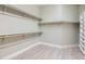 Walk-in closet with shelving and ample space for storage, offering an organized and efficient solution at 5790 Douglas Everett St, Las Vegas, NV 89120