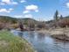 Calm creek flowing through a grassy landscape, evoking a sense of peace and natural beauty at 660 E Aspen Meadow Dr, Mammoth Creek, UT 84735