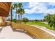 Relax on this beautiful balcony with lush, green views of the golf course on a bright, sunny day at 7969 Bermuda Dunes Ave, Las Vegas, NV 89113